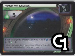 Repair the Sentinel